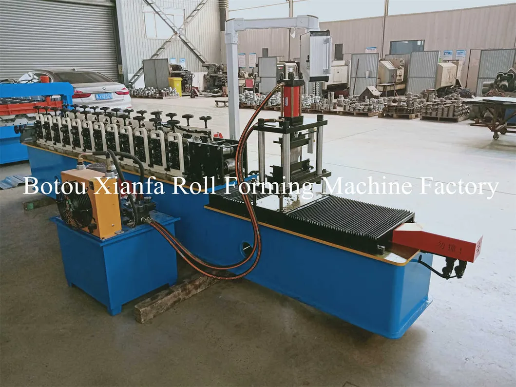 Máquina formadora de rollos de lamas de puerta enrollable de acero para persianas metálicas, máquina formadora de lamas de persiana de garaje