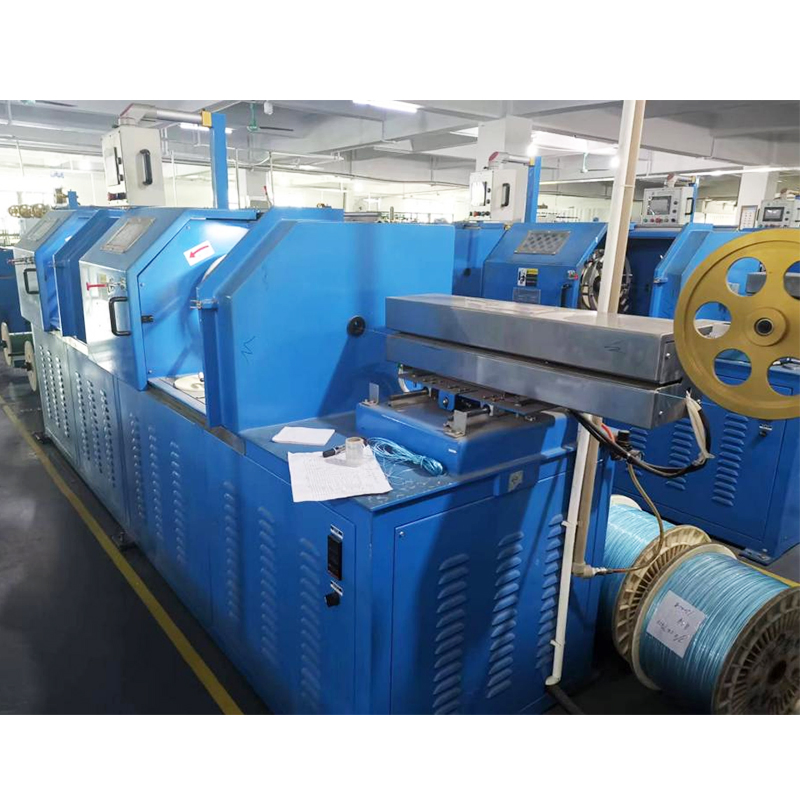 500mm Máquina de Envoltura de Cinta de Doble Capa para Línea Trenzada