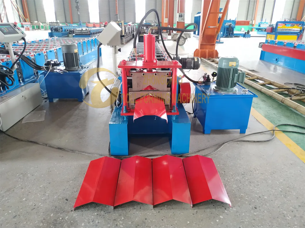 Máquina de conformado de rollos para tapajuntas de acero PPGI para techos