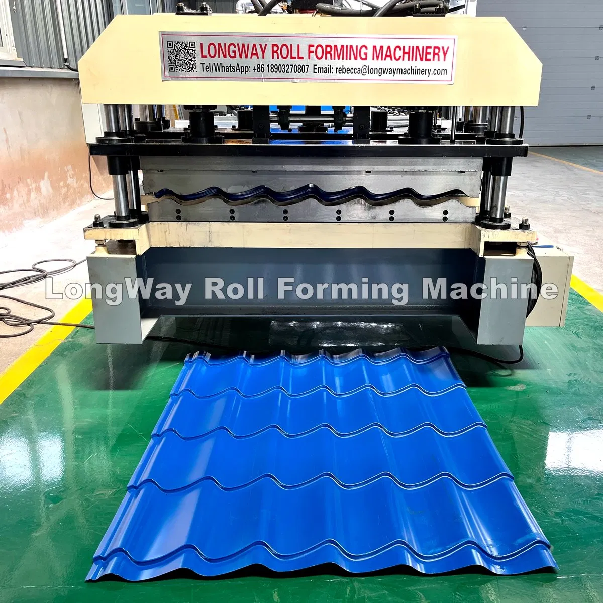 Máquina de fabricación de láminas de acero color metal automático 1100 Precio de máquina formadora de techos de tejas vidriadas