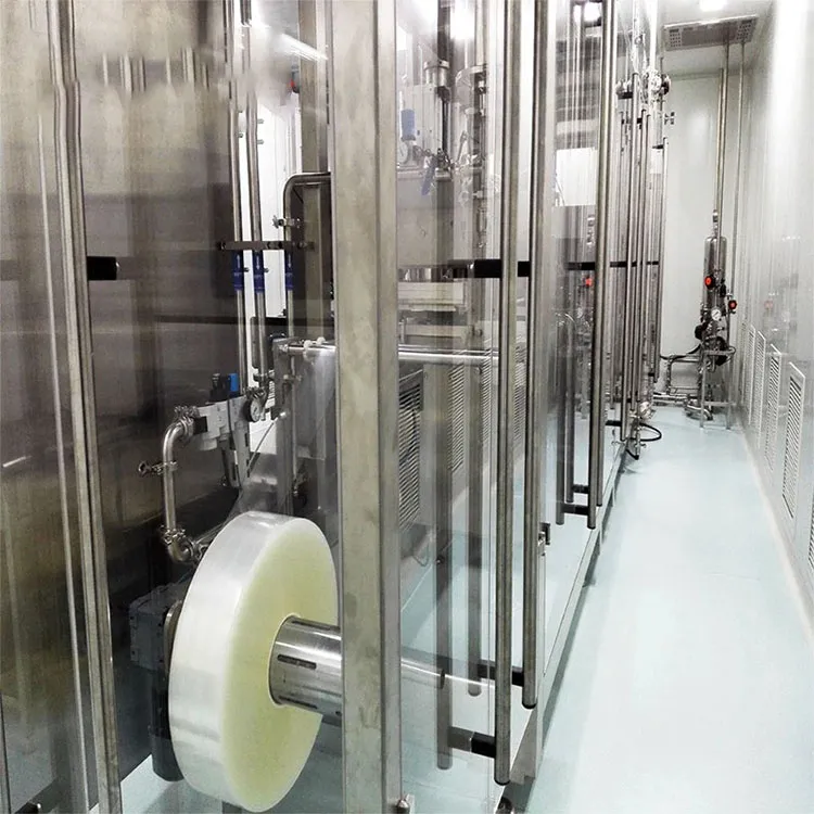 Planta de fabricación de infusiones intravenosas inteligentes con máquina de llenado de bolsas suaves de PVC