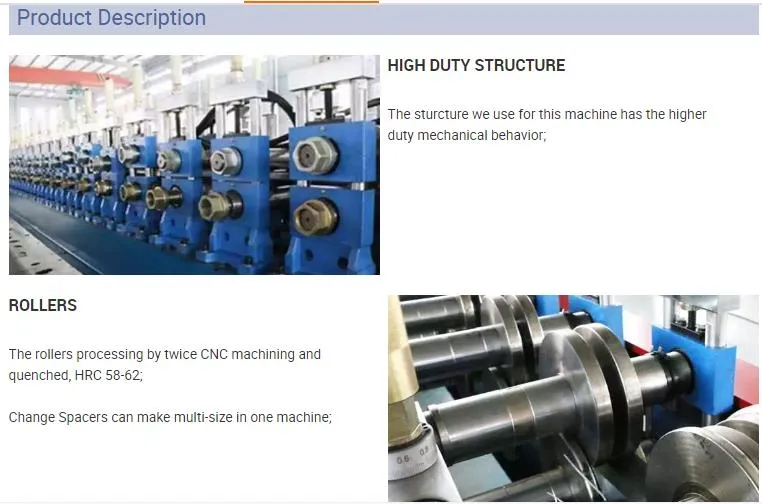 Estructura de máquina de conformado