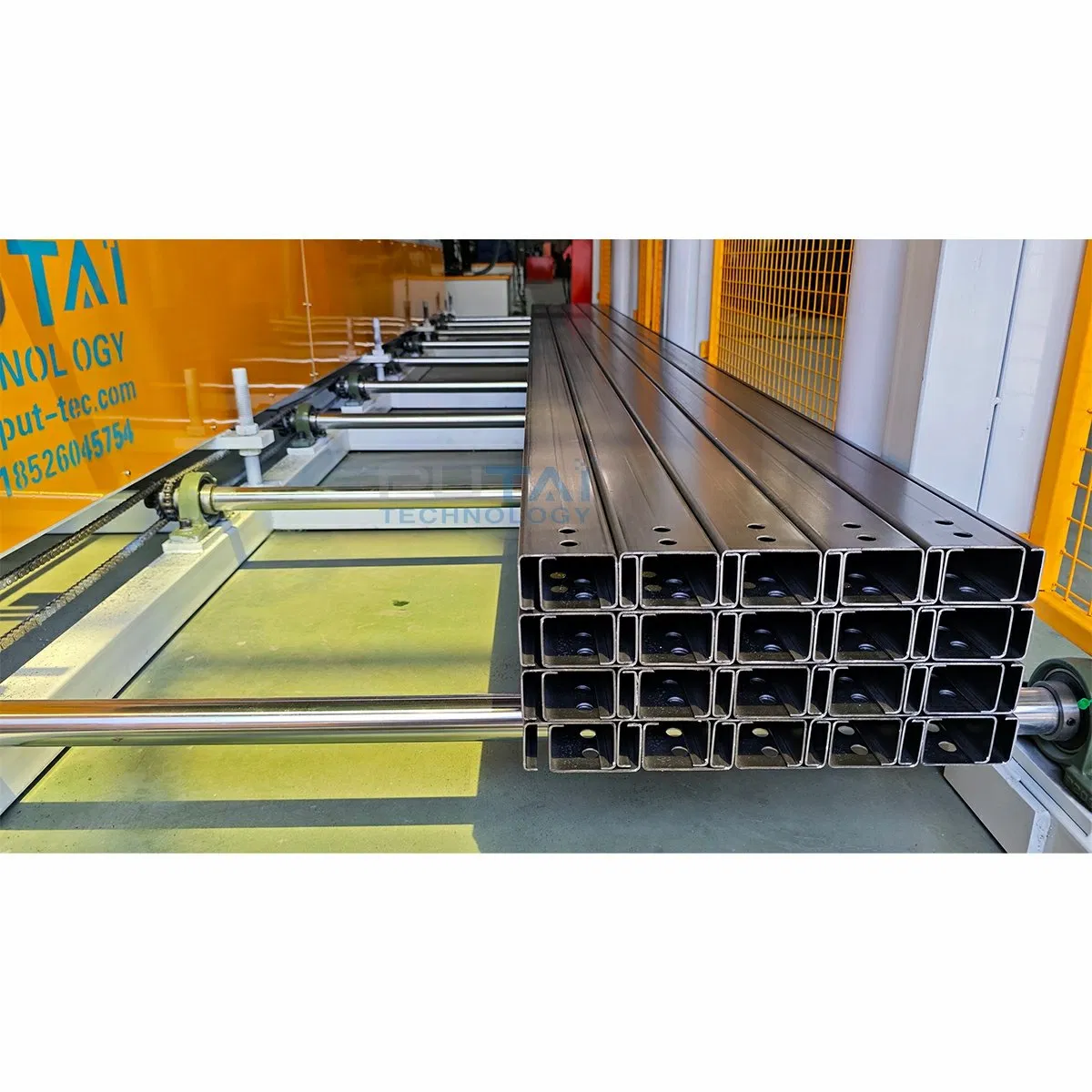 Soporte de panel solar de metal Putai 2.5mm máquina de conformado en frío de canal en C