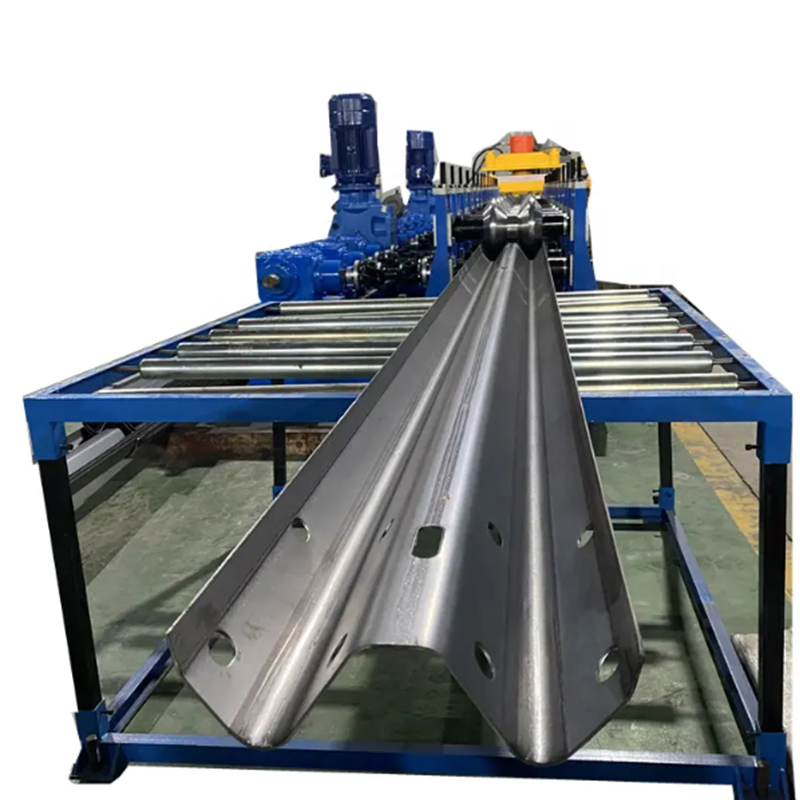 Máquina de conformado en frío para postes de guardarraíl de acero galvanizado para carretera