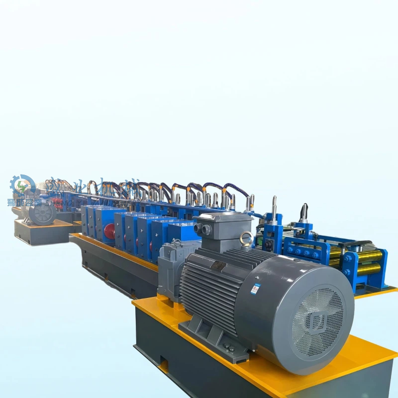 Máquina de fabricación de tubos de alta frecuencia de alta resistencia para la fabricación de tubos de acero para soportes solares