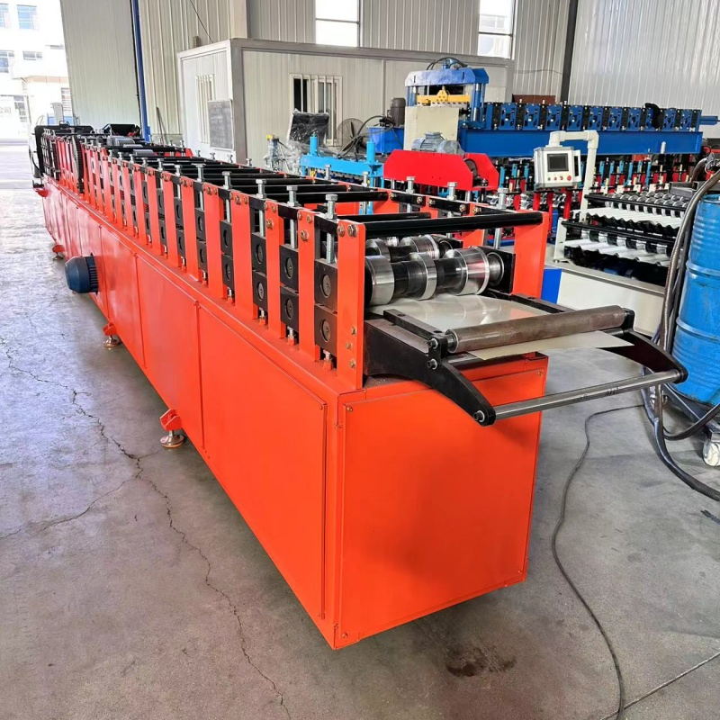 High Precision Seamless Round Rain Gutter Making Machine Full Auto Downspout Drainage Pipe Roll Former