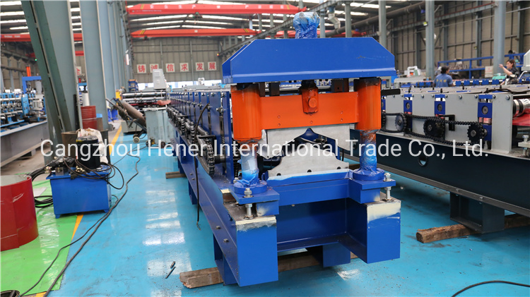 Máquina de conformado de rollos para tapajuntas de tejas de acero galvanizado de color diseño europeo