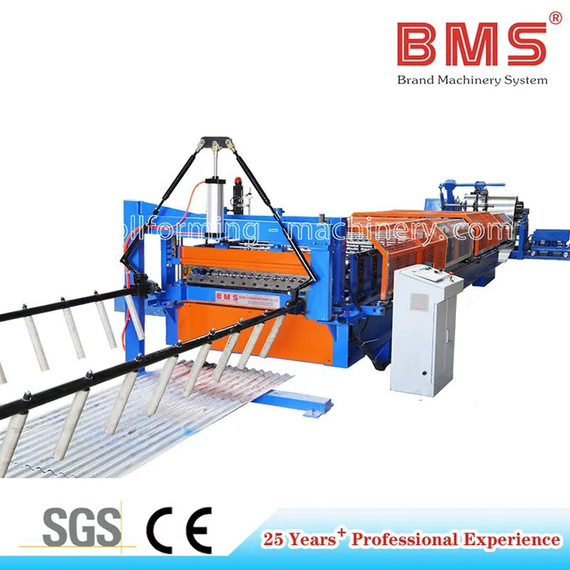 Máquina de formación en frío de paneles de techo corrugado