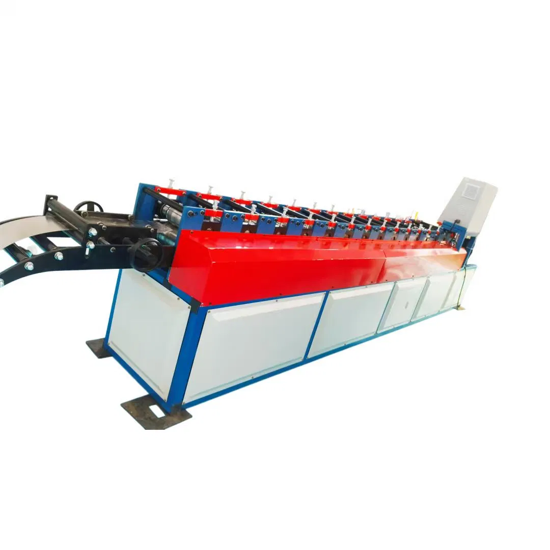 Línea de producción de perfil de puerta enrollable de garaje fabricada en China para máquina de conformado en frío