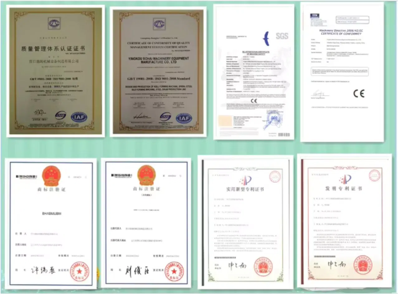 Certificaciones obtenidas CE e ISO
