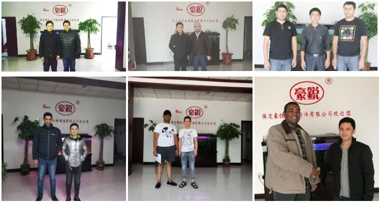 Reunión técnica con clientes