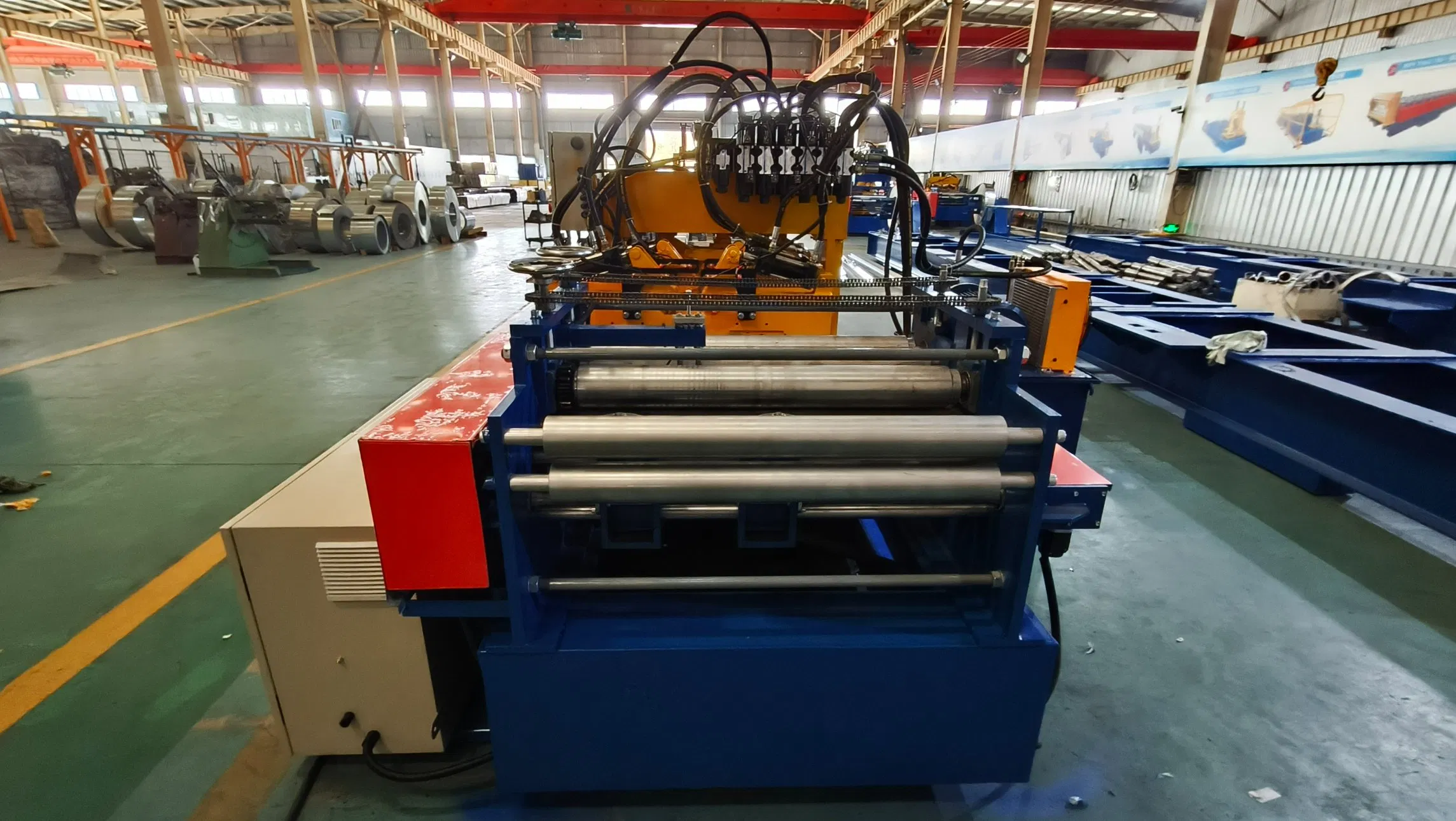 Máquina de Formado en Frío de Purlin de Techo Formadora de Canalones