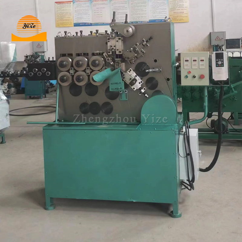 Máquina de fabricación de bobinas de resorte para puerta de garaje de portón industrial de diámetro 10 mm