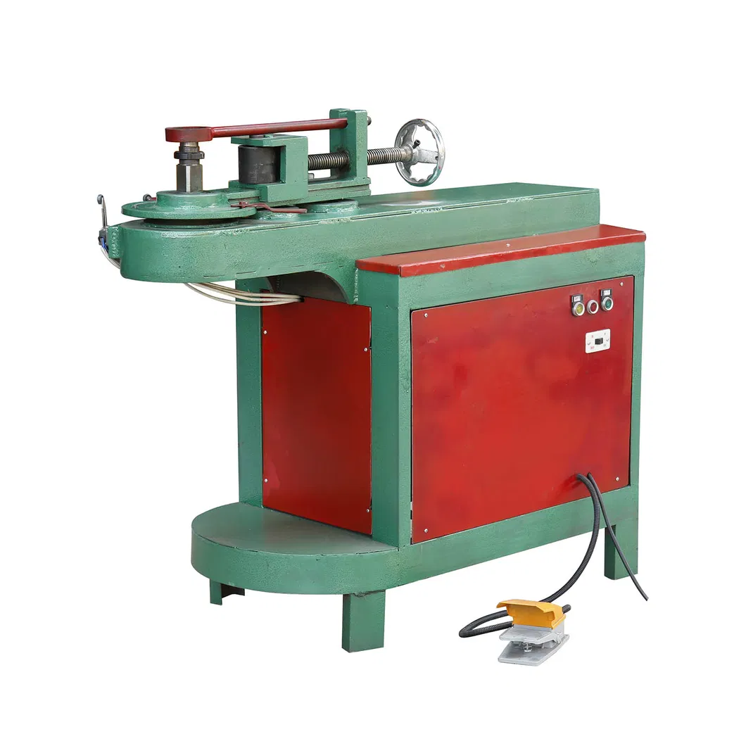 Máquina de doblado de tubos hidráulica con volante para doblado de tubos de barrera de tráfico