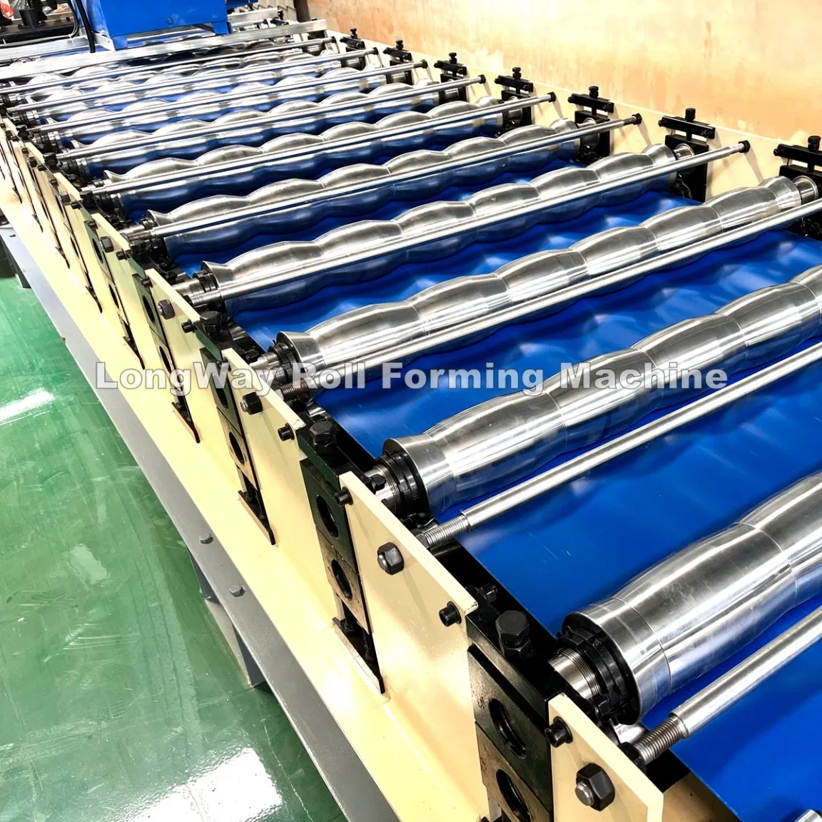 Máquina de fabricación de láminas de acero color metal automático 1100 Precio de máquina formadora de techos de tejas vidriadas