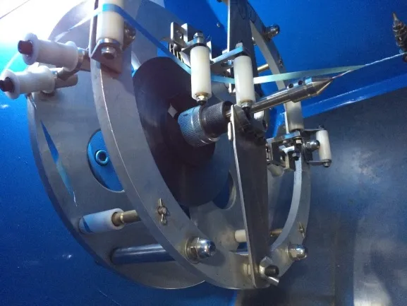 500mm Máquina de Envoltura de Cinta de Doble Capa para Línea Trenzada