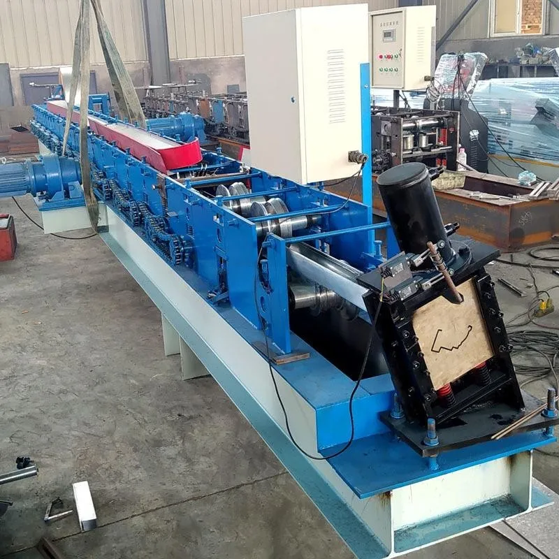 Máquina de fabricación de paneles de puerta Stype de Australia, máquina de conformado en frío de puertas de persiana metálica, máquina de puerta de garaje enrollable