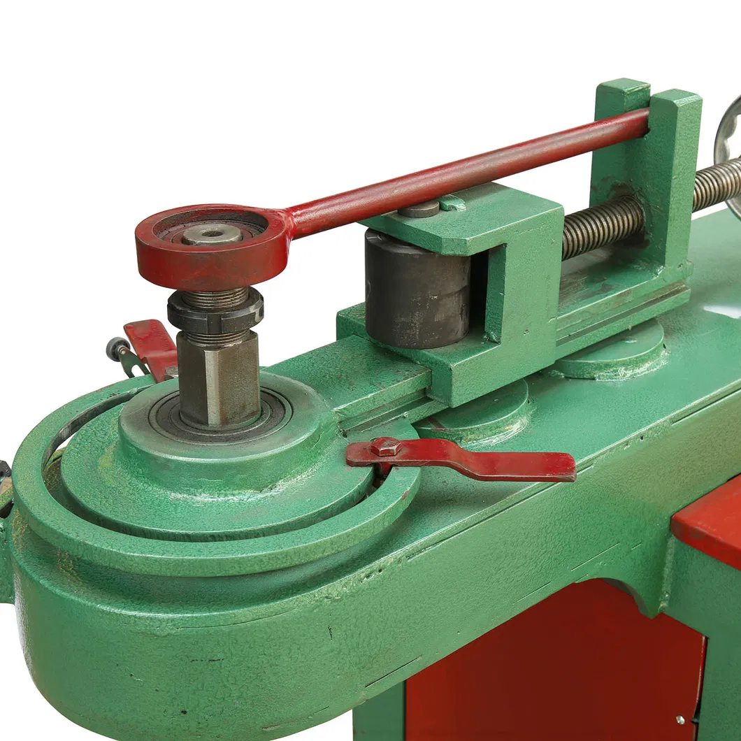 Máquina de doblado de tubos hidráulica con volante para doblado de tubos de barrera de tráfico