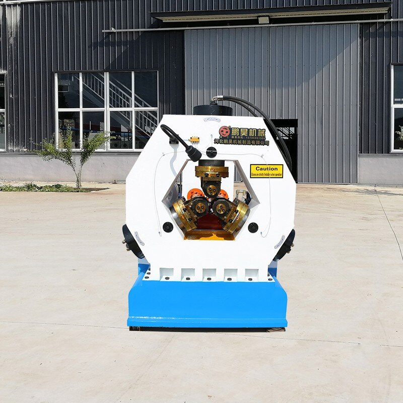 Máquina de fabricación de clavos para rieles de ferrocarril, máquina de roscado de tubos de acero