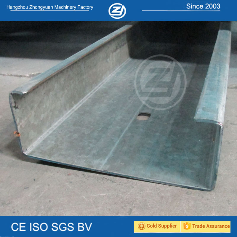 Máquina de conformado en frío de C Purlin personalizada popular, máquina de bandeja de cable C, equipo de conformado en frío de estructura de acero, precio de fábrica con ISO9001/Ce/SGS/Soncap
