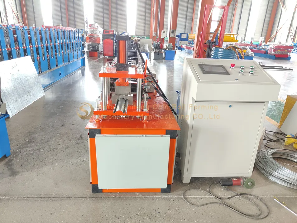 Máquinas de formación en frío para lamas de puertas enrollables de zinc galvanizado de metal en Zimbabwe