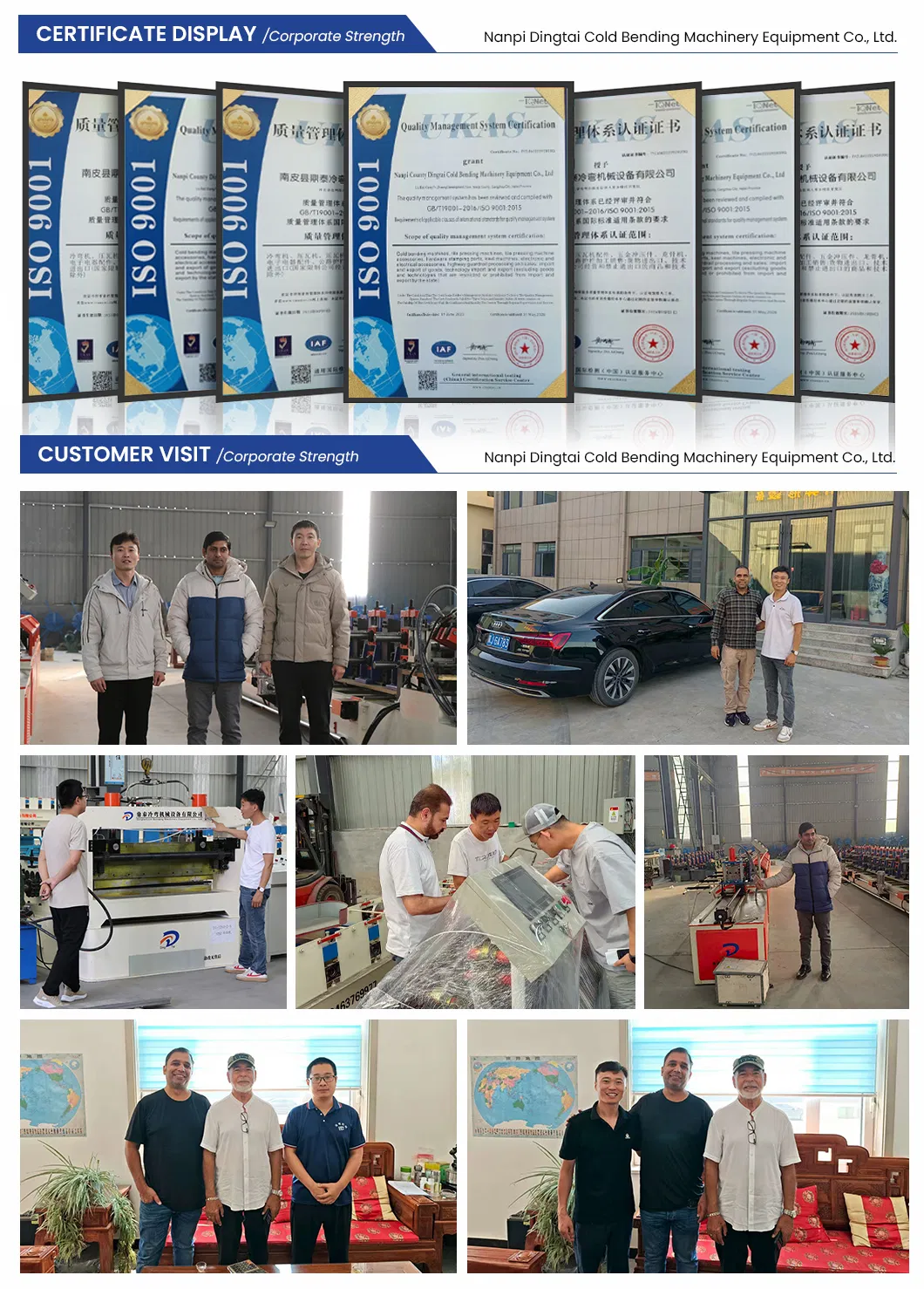 Máquina de Formado en Frío de Estructura de Acero para Soporte Solar de Alta Velocidad H400
