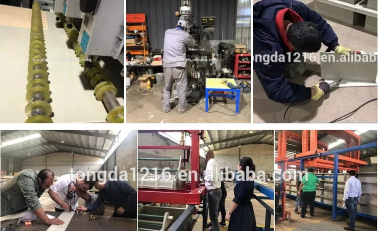 Reunión técnica con clientes en fábrica
