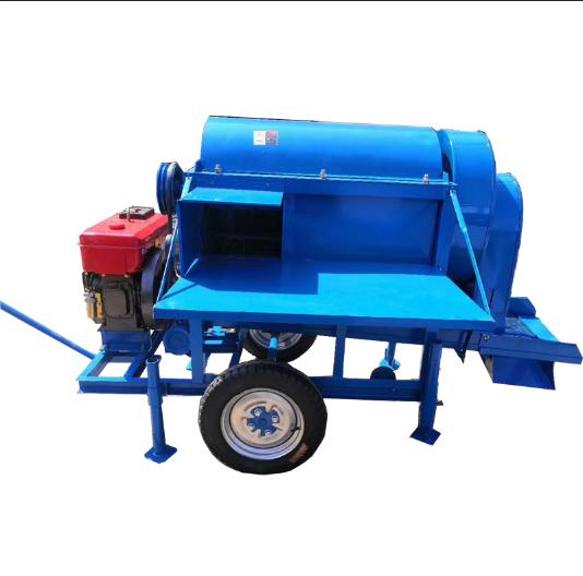 Máquina desgranadora de arroz paddy de venta directa, máquina de trilla de trigo, maíz y frijoles