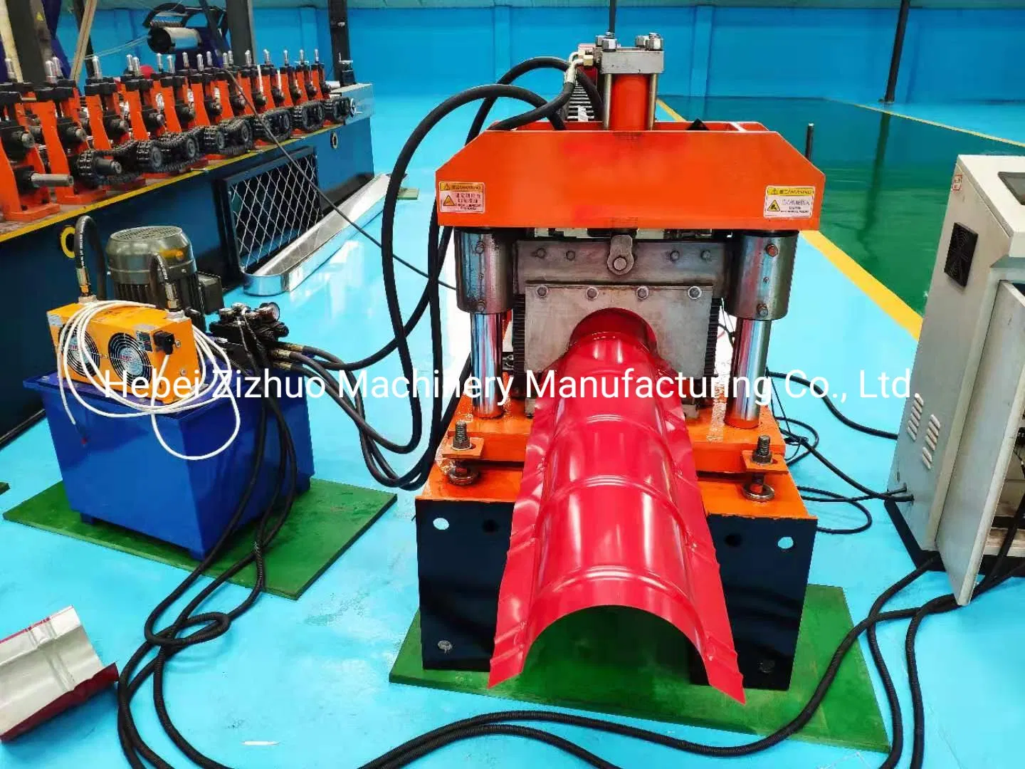 Máquina de formación en frío para hacer chapa de cubierta de acero galvanizado para el remate de tejados precio
