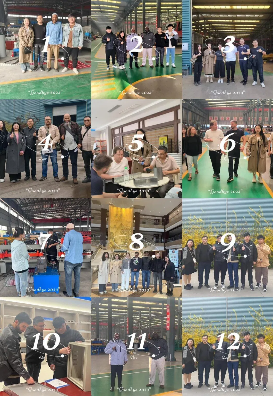 Visitas de clientes