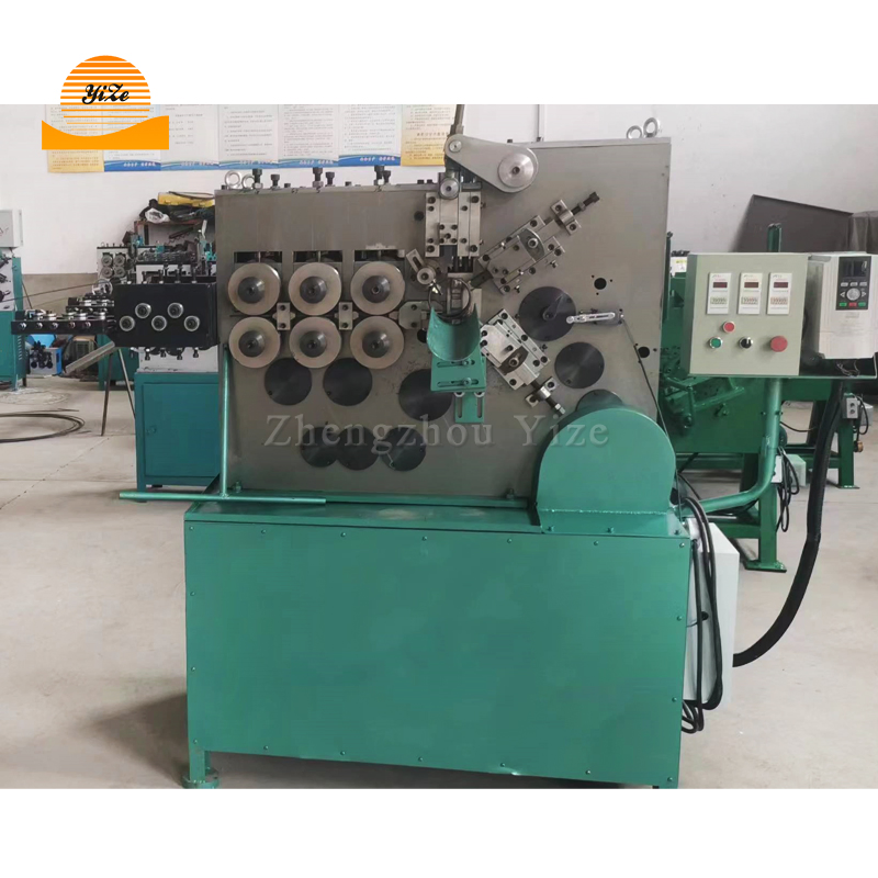Máquina de fabricación de bobinas de resorte para puerta de garaje de portón industrial de diámetro 10 mm