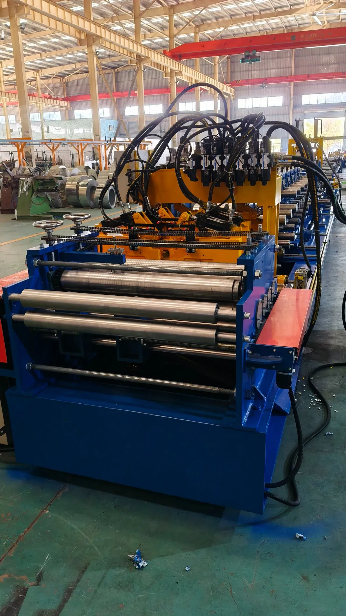 Máquina de Formado en Frío de Purlin de Techo Formadora de Canalones