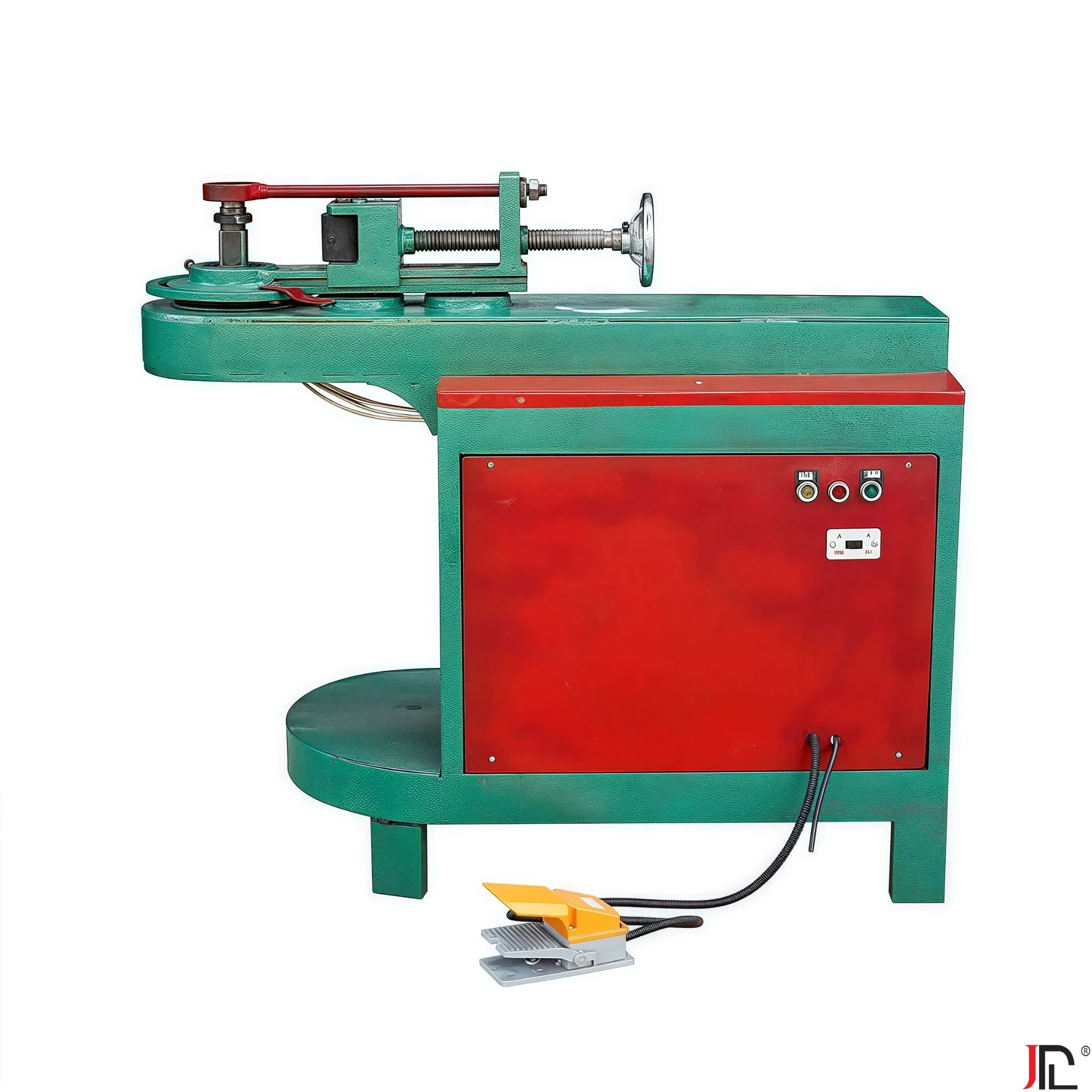 Máquina de doblado de tubos hidráulica con volante para doblado de tubos de barrera de tráfico