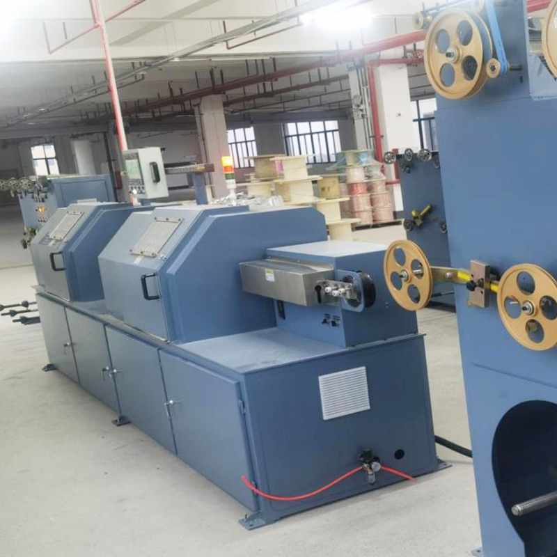 500mm Máquina de Envoltura de Cinta de Doble Capa para Línea Trenzada