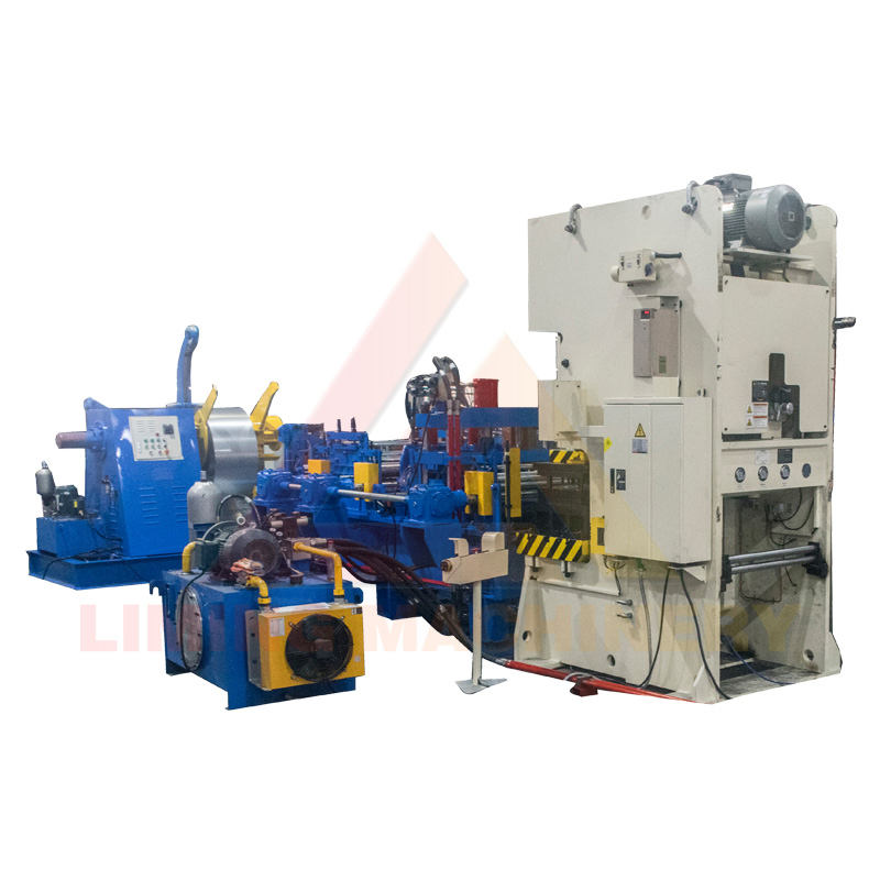Máquina de Cable Automática de Múltiples Especificaciones C100 - C500 Máquina de Bandeja de Cable para Fabricación de Escaleras, Máquina de Formado en Frío con Perforación
