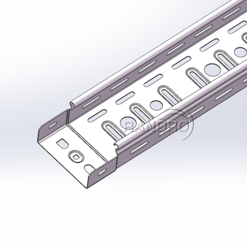 Máquina de formación automática de bandejas de cable galvanizadas en caliente de fábrica de China