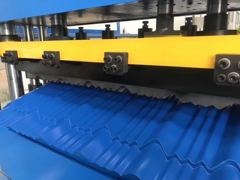 Estructura de rodillos de la máquina perfiladora