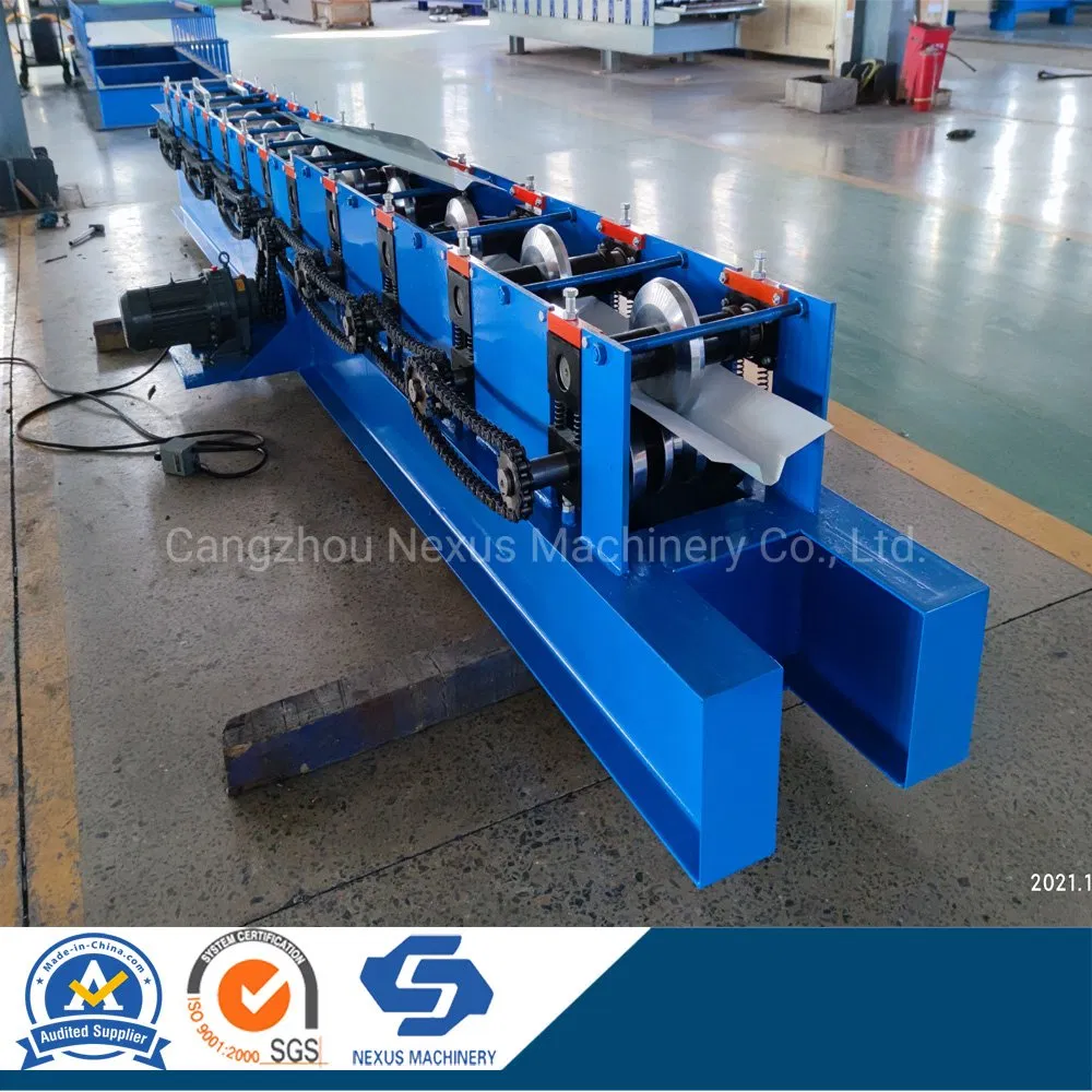 Máquina de conformado en frío Steel Ridge para la fabricación de láminas de techo de metal