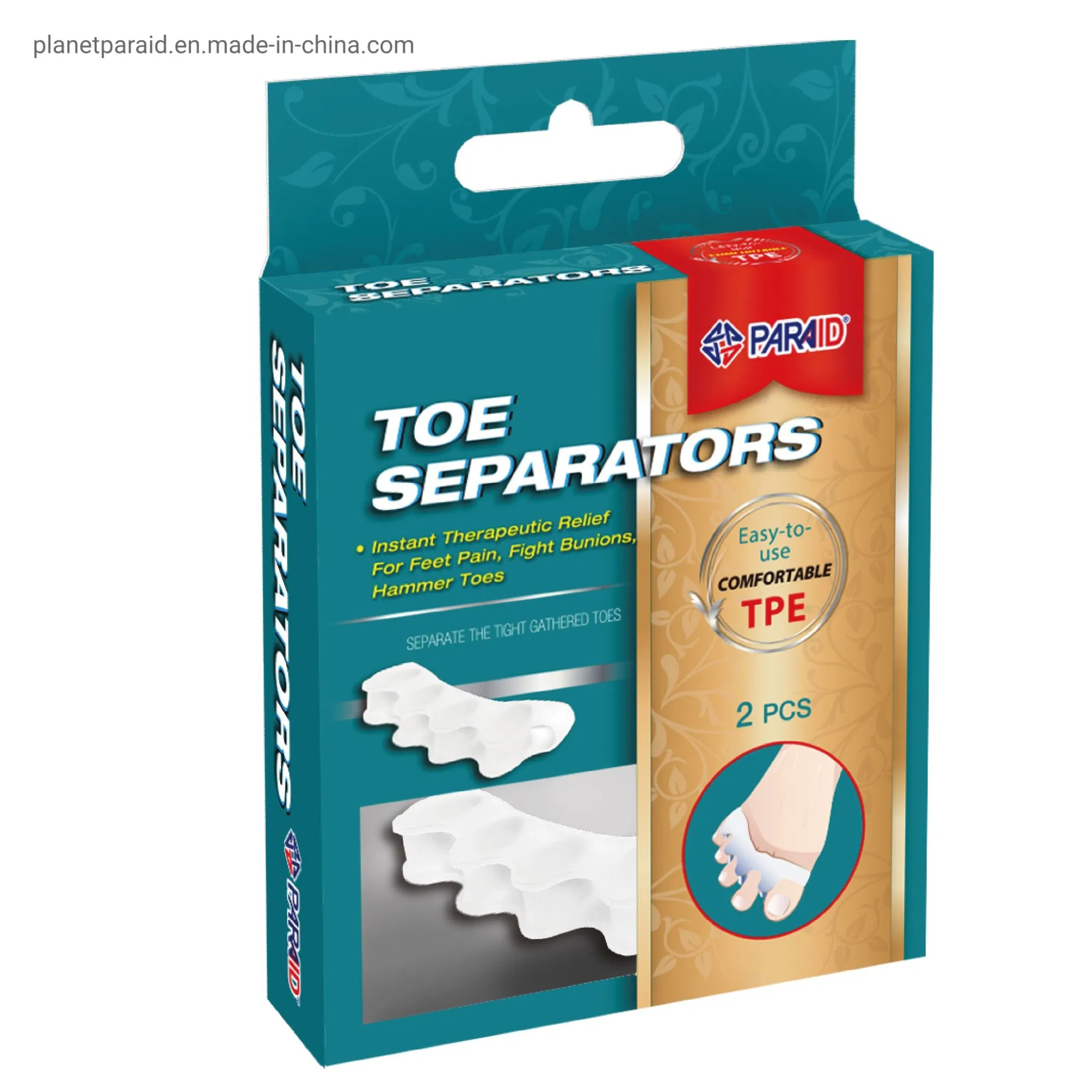 Foot Care Toe Separators Therapeutic Relief Pain Hammer Toes