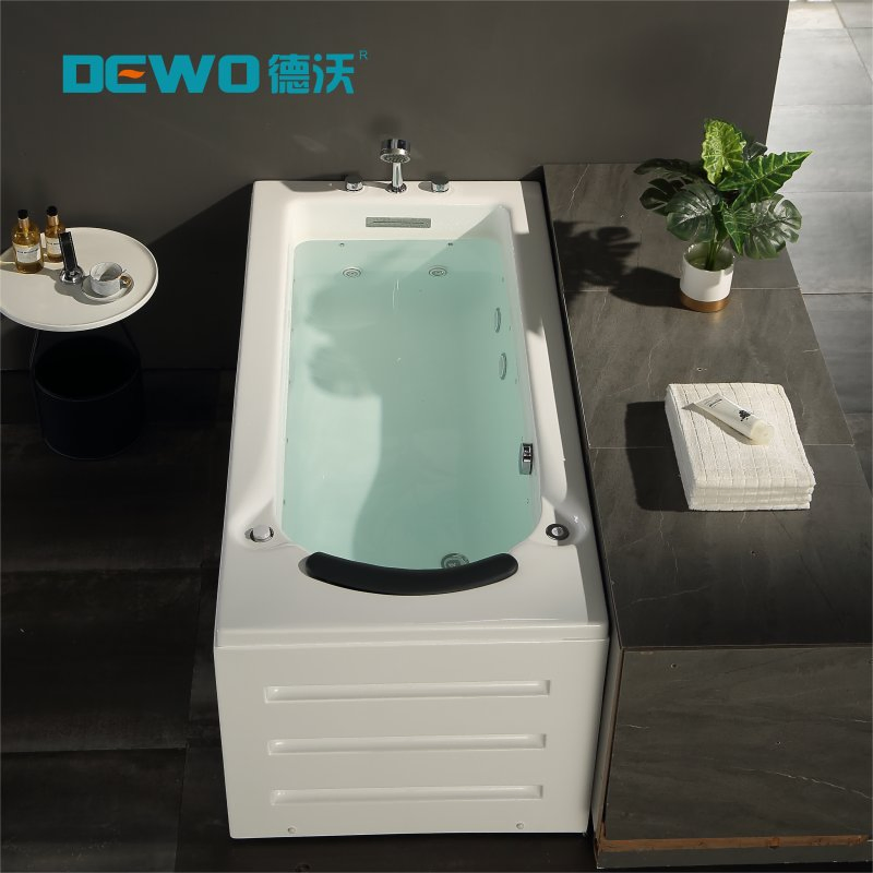 Modern Luxury SPA Massage Bath with Full Function Customizedc White&Black (CC470)