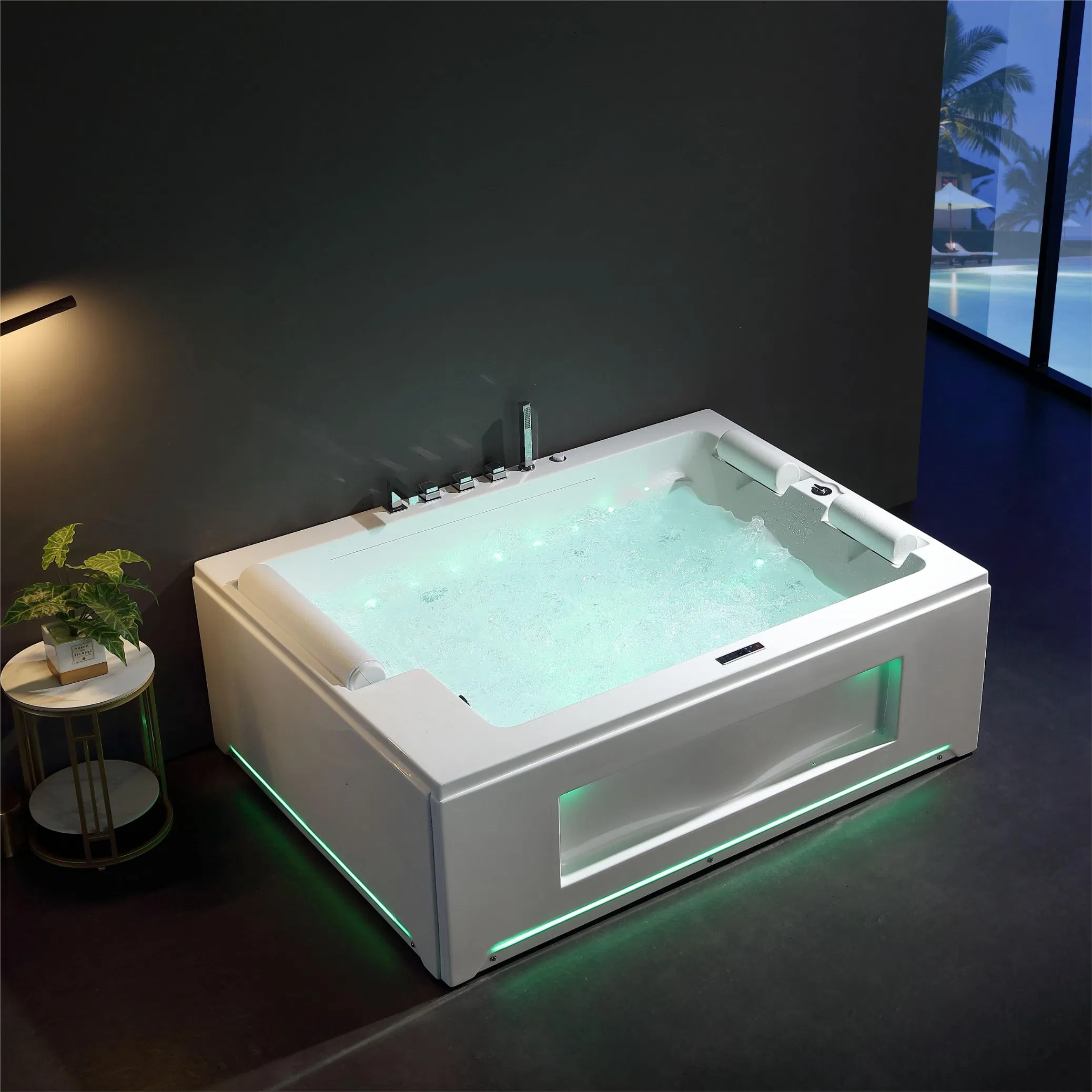 Modern Luxury SPA Bath &amp; Pool Sanitary Ware with Ambient Lighting (LL763)