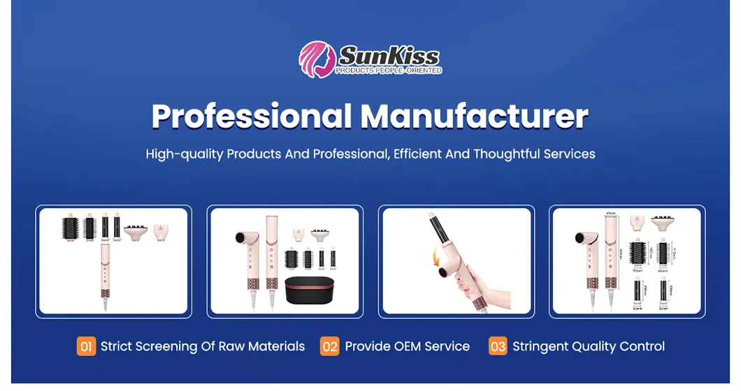 Multi-Functional Folding Hot Air Brush