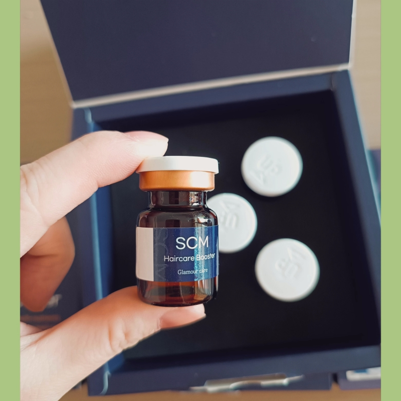 Scm Haircare Skin Booster Korea Micro Needling Scm Haircare Booster Hair Care Serum Hair Growth Booster Hair Regeneration