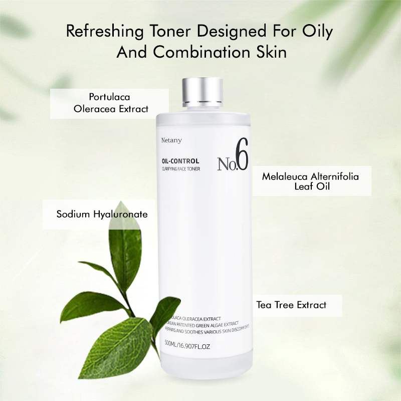 Wholesale Price Oil Control Skin Toner Refreshing Formula Skin Care for Balanced Hydration and Oil Regulation Face Water