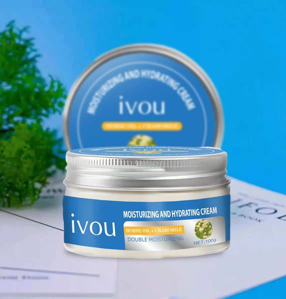 Private Label Organic Glow Base Hand Foot Cream Lotion for Sleep, Muscle Tension