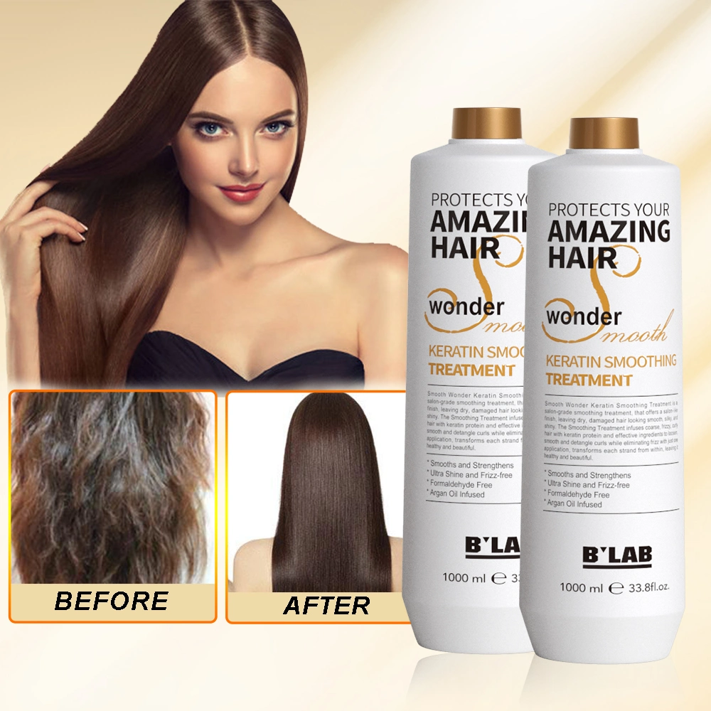 Nano Protein Treatment Cream Moisture Repair Smoothing Brazilian Keratin Hair Straightener Treatment