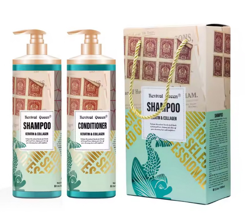 Sulfate Free Repair Treatment Hair Care Natural Biotin Argan Oil Coconut Anti Hair Loss Hair Growth Shampoo and Conditioner Set