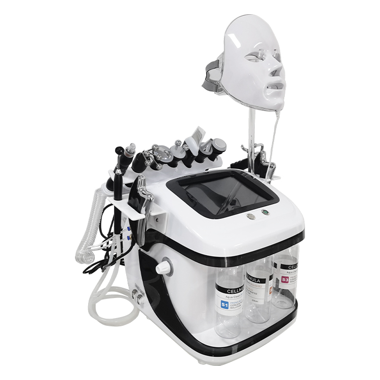 Professional Hydra Skincare Facial Machine Oxygen Jet Facial Machine Blackhead Removal Microdermabrasion Deep Exfoliation
