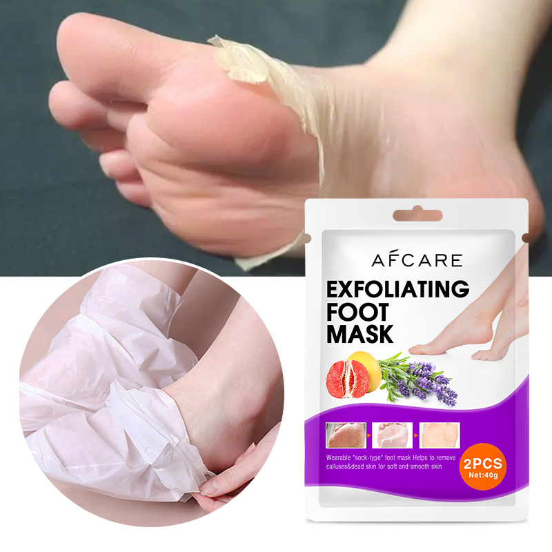 Beauty Feet Care SPA for Cracked Exfoliating Foot &amp; Hands Cream with Shea Mask