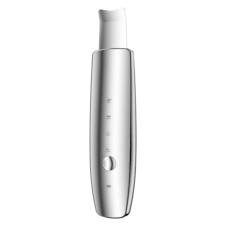 Rechargeable Ultrasonic Ion Cleaner Deep Face Cleaning Acne Blackhead Removal Ultrasonic Exfoliating Skin Spatula